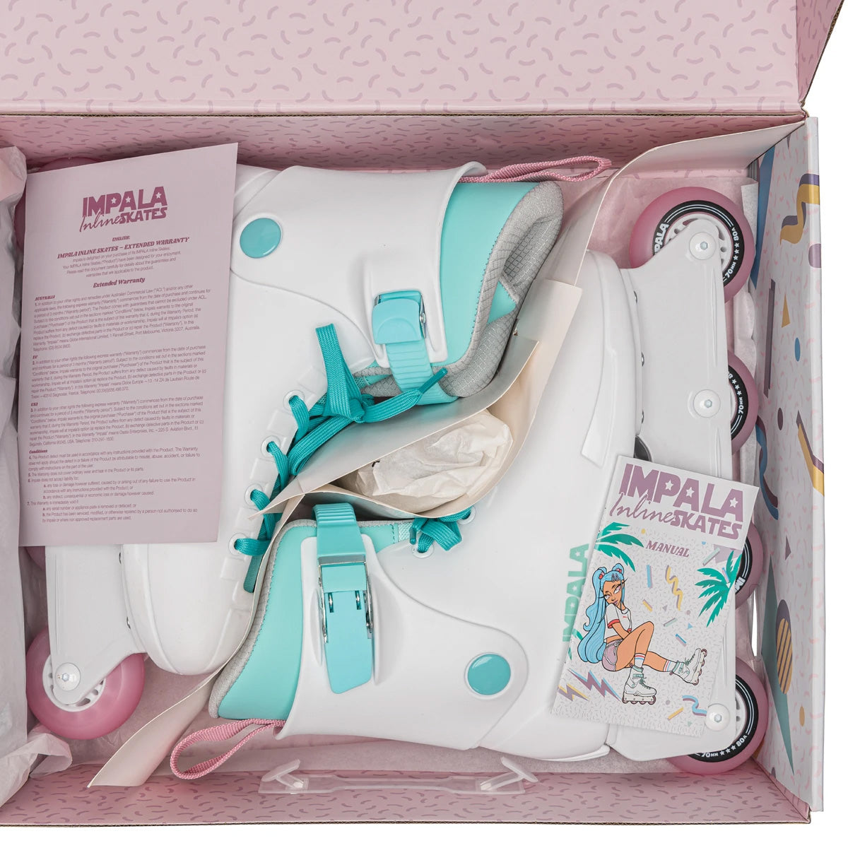 Impala Lightspeed Inline Skate White 11