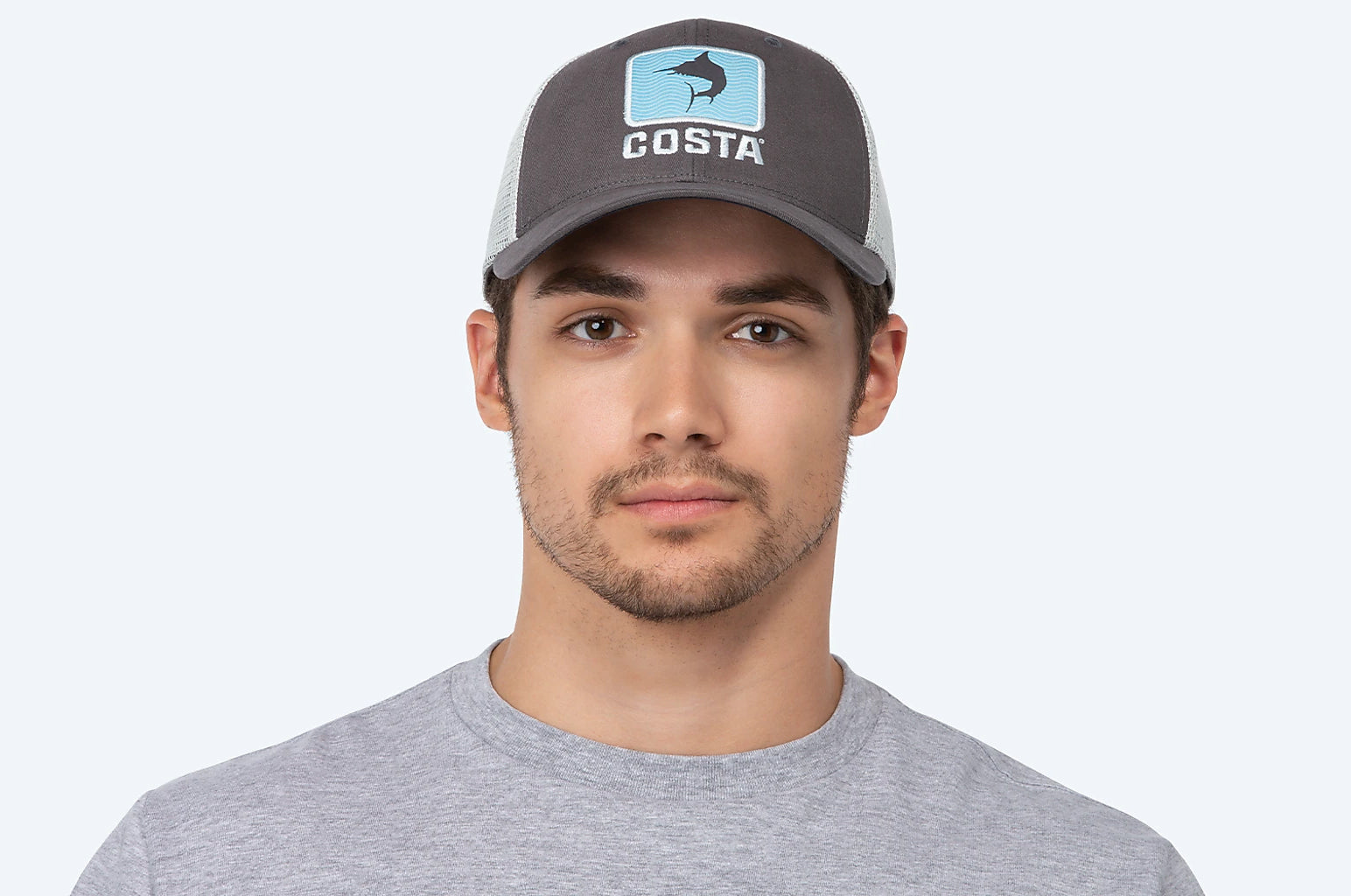 Costa Del Mar Marlin Waves Hat charcoal os