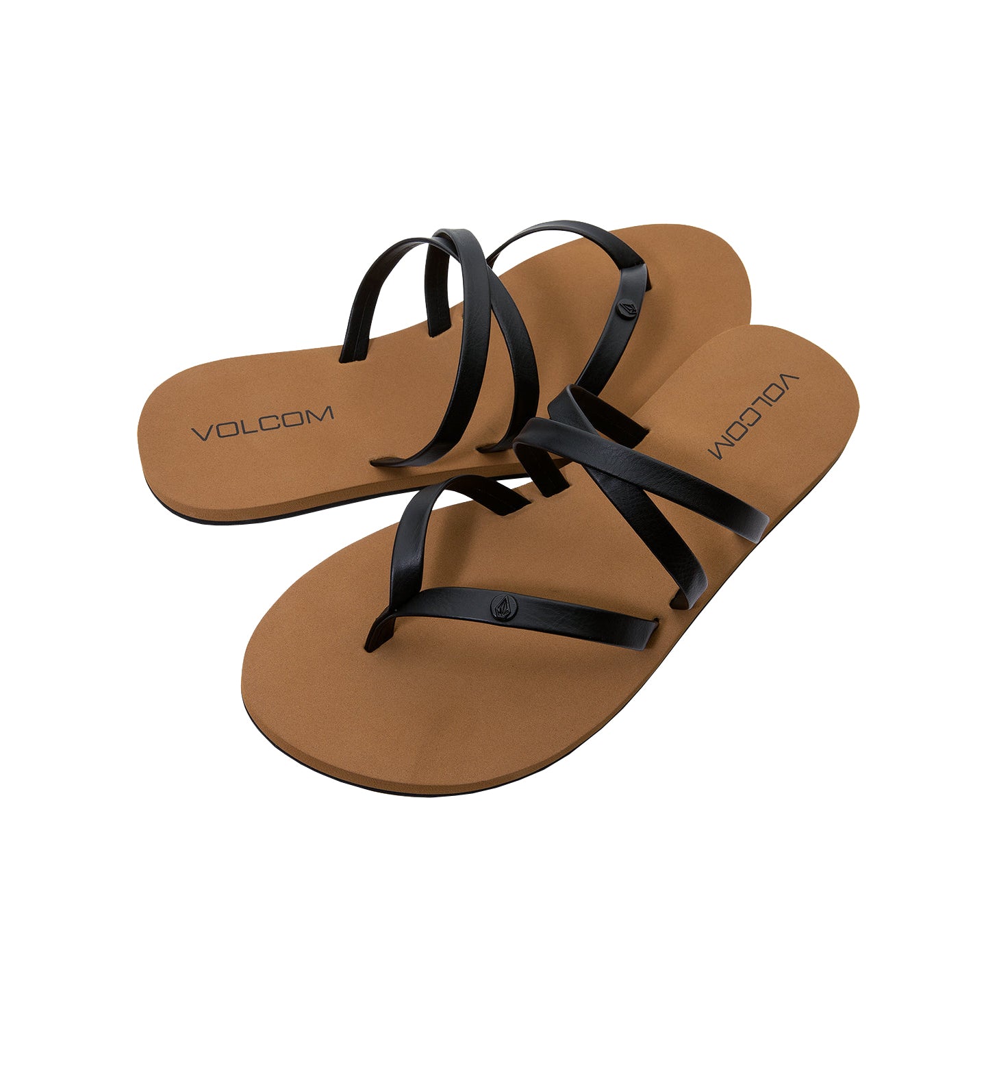 Volcom Easy Breezy 2 Womens Sandal BLK23-Black 5
