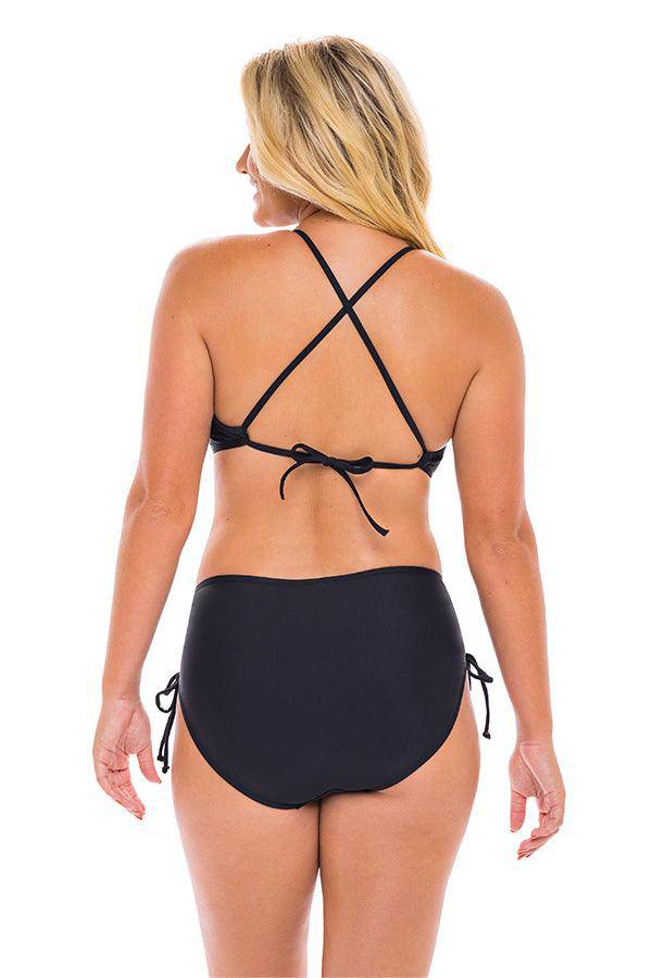 H2OH Flawless Underwire Bikini Top BLK DD