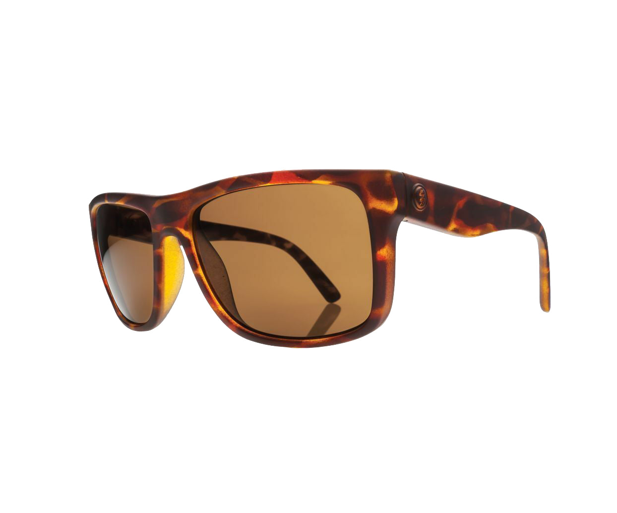 Electric Swingarm Sunglasses Matte-Tort Ohm-Bronze Square
