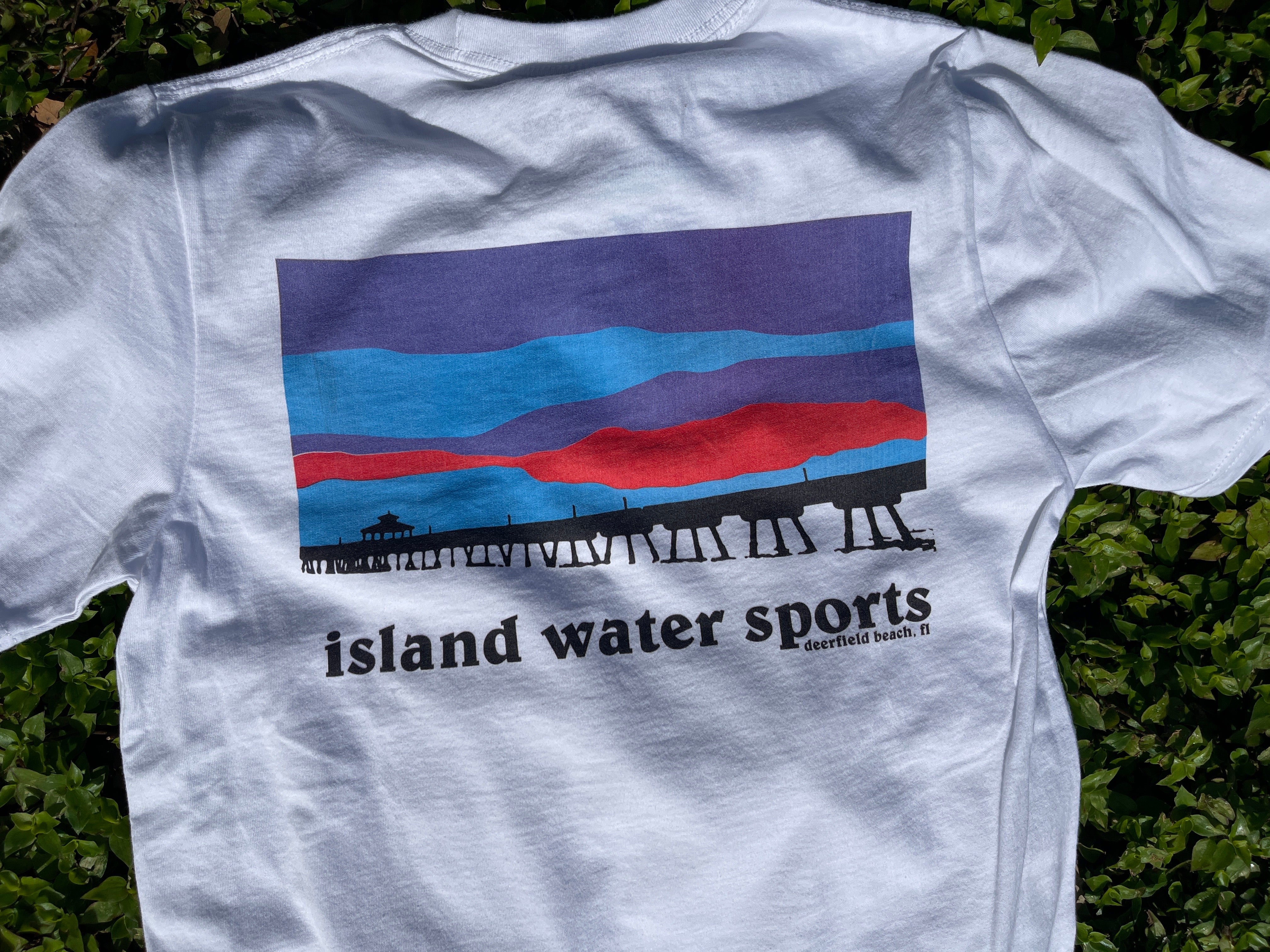 Island Water Sports Pier-6 S/S Tee White XXXL