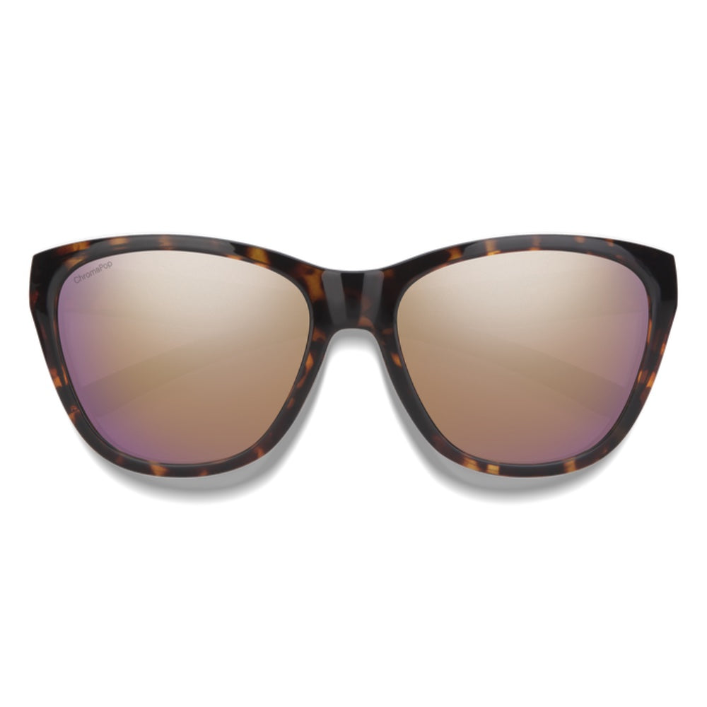 Smith Shoal Polarized Sunglasses Tortoise RoseGoldMirror ChromaPopGlass