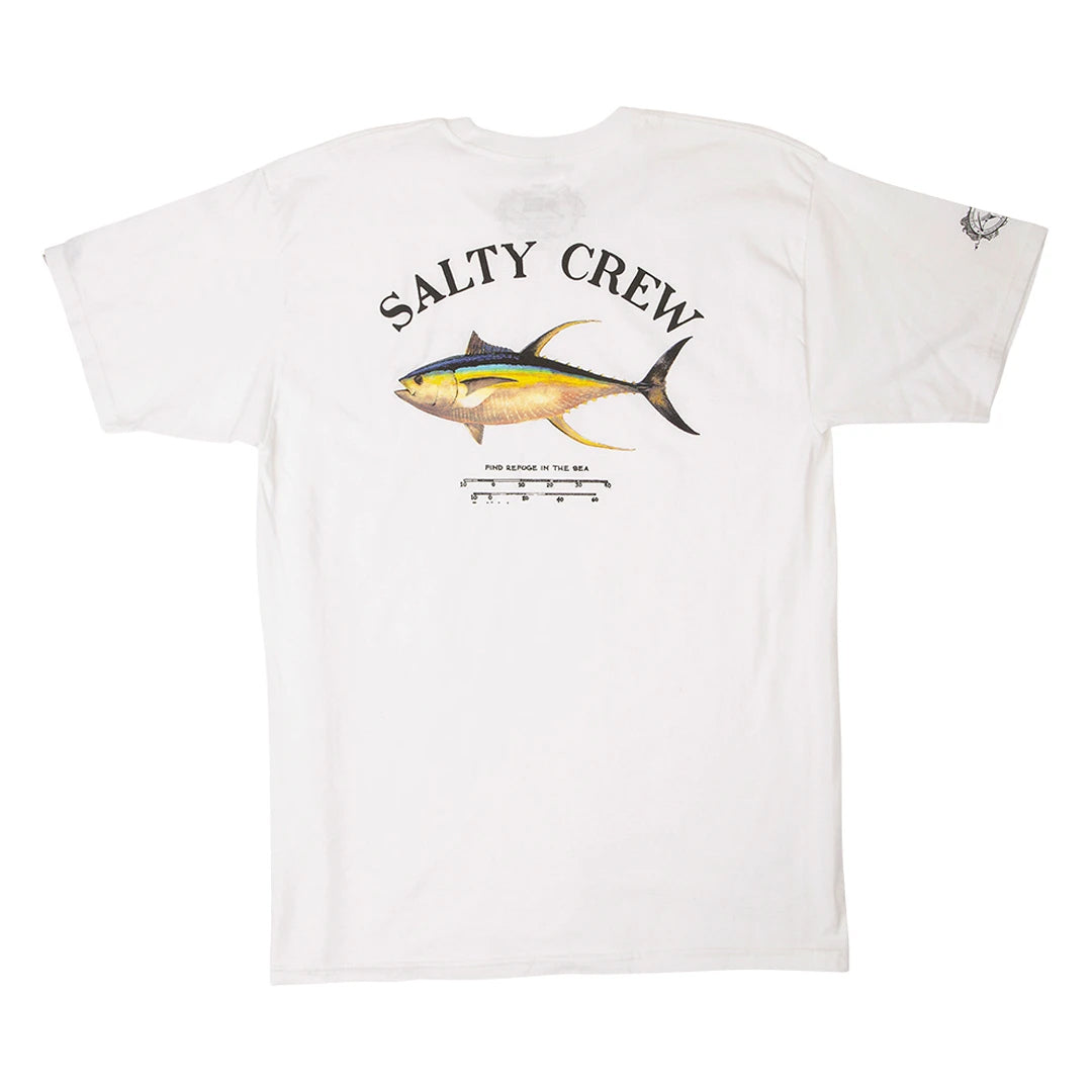 Salty Crew Ahi Mount SS Tee White S