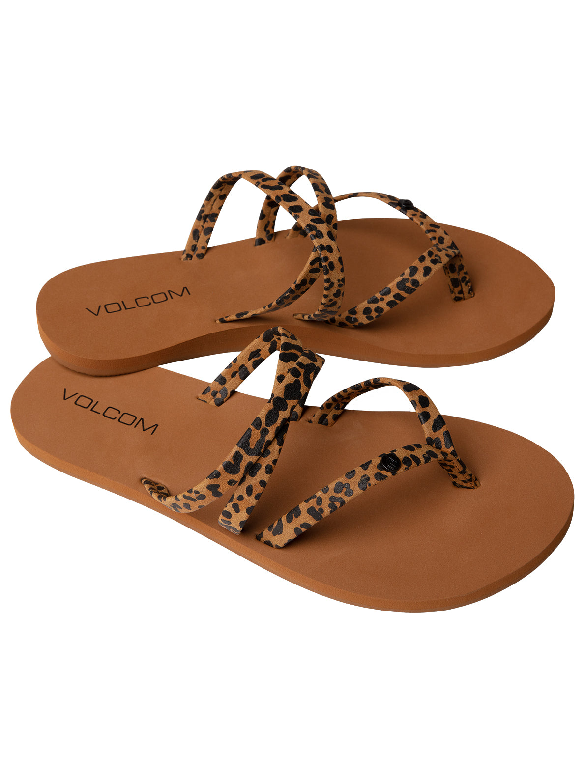 Volcom Easy Breezy 2 Womens Sandal CHE-Cheetah 5
