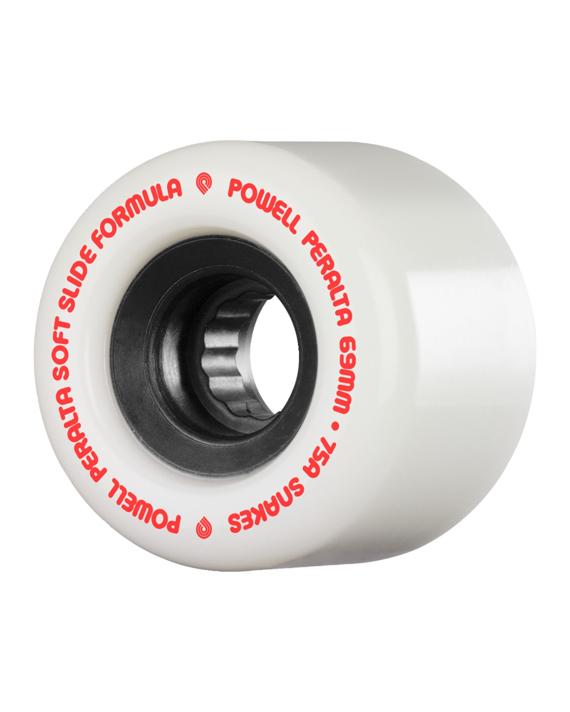 Powell Peralta Snakes Skateboard Wheels White 69mm