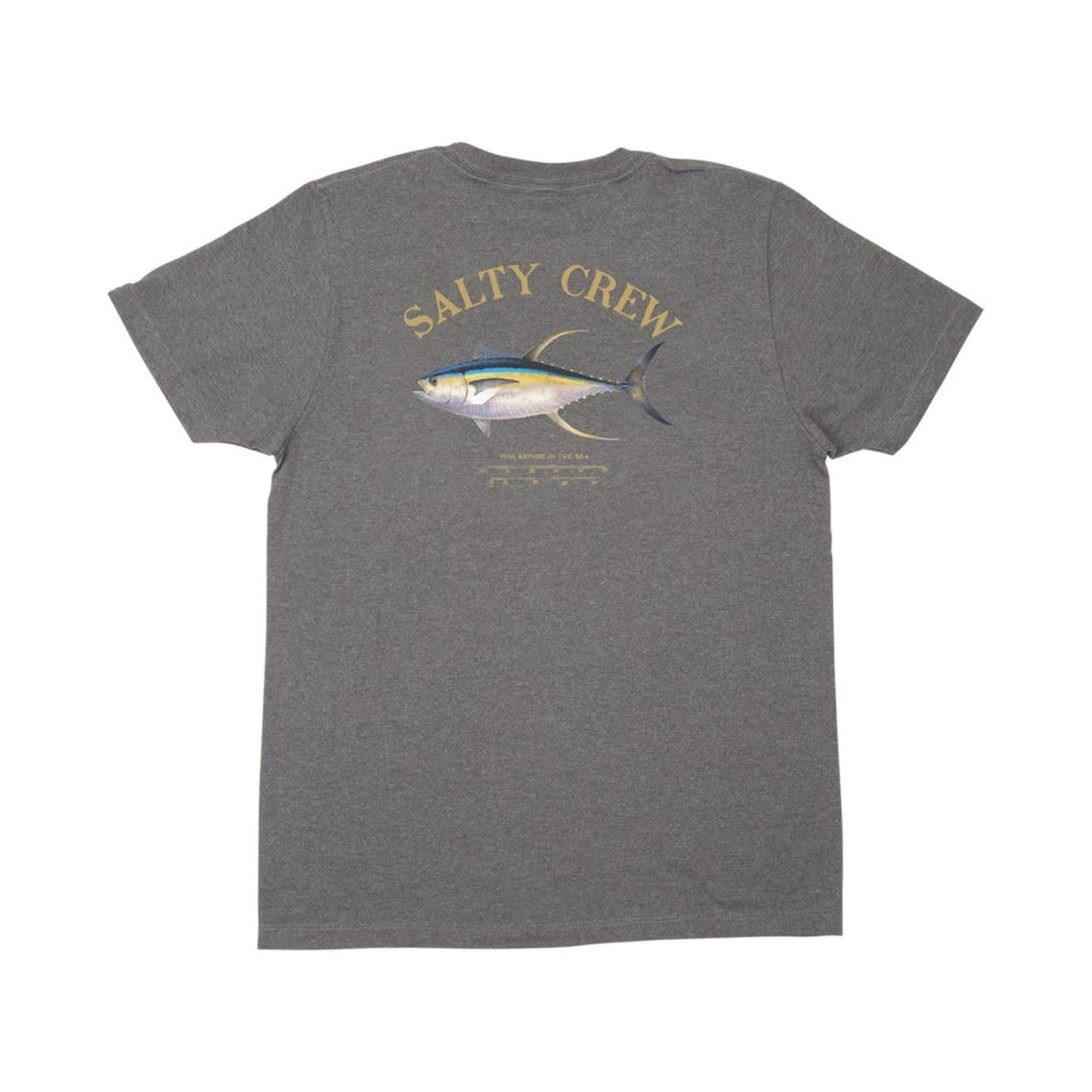 Salty Crew Ahi Mount SS Tee Grey Heather M