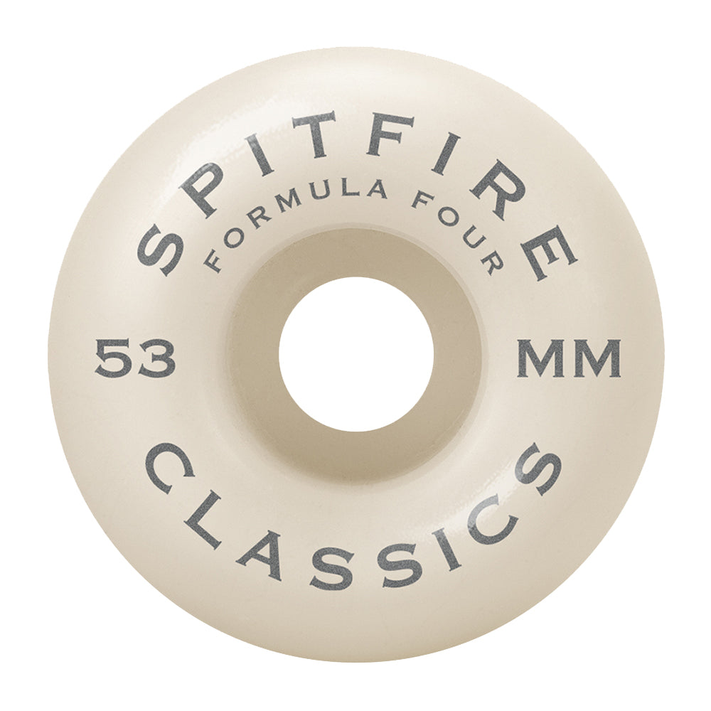 Spitfire F4 101 Classics Wheels Natural 53