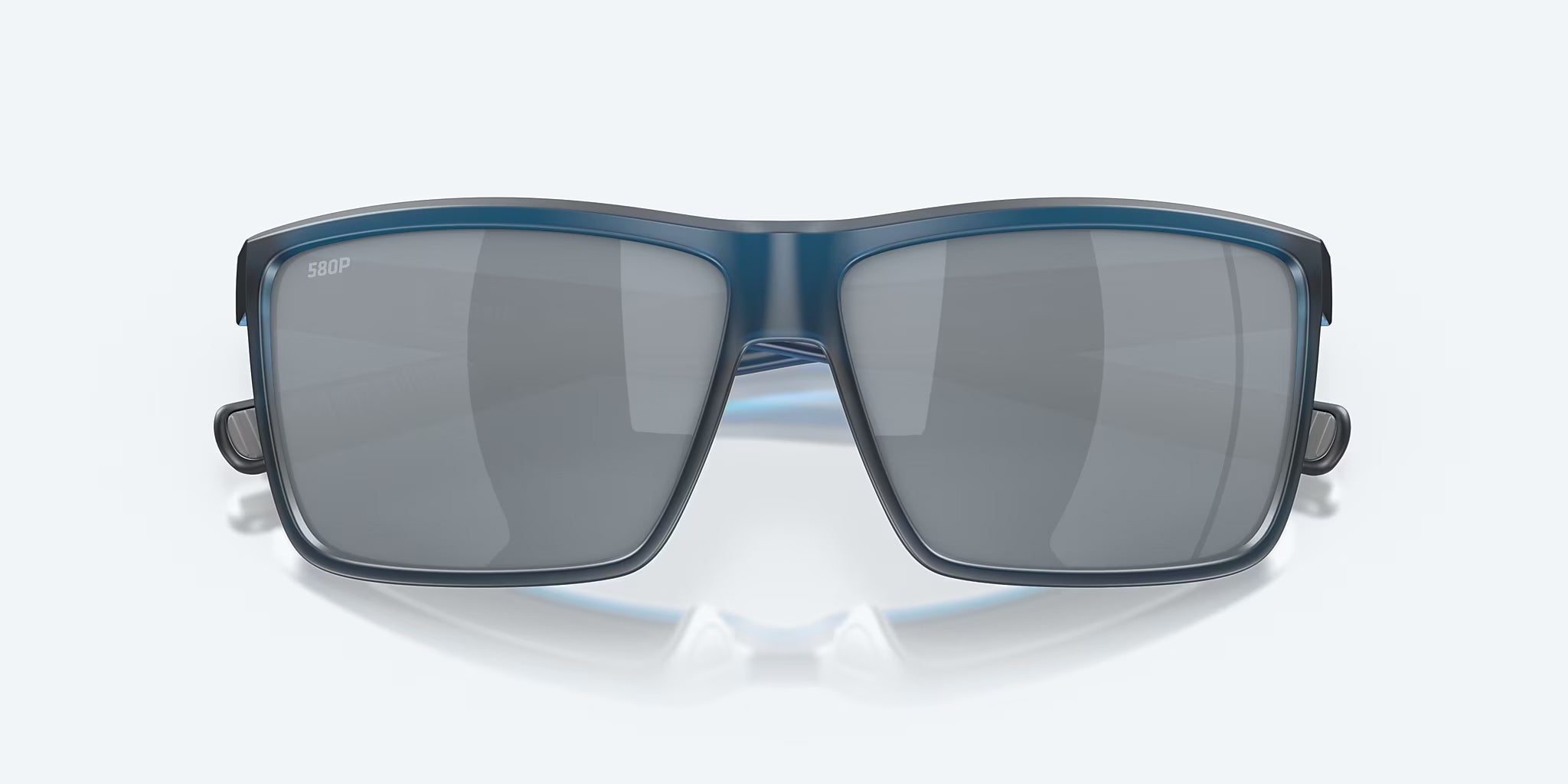 Costa Del Mar Rinconcito Gray Silver Mirror 580P Matte Atlantic Blue Frame