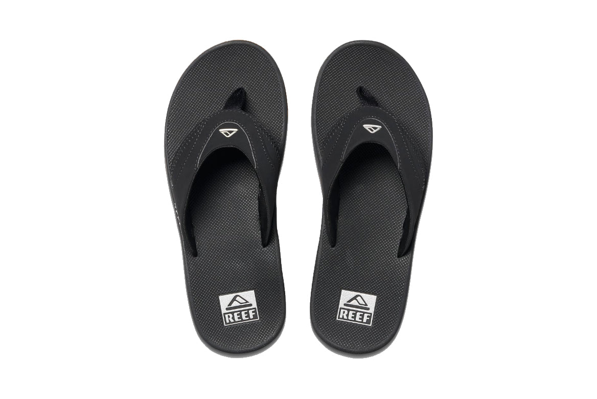 Reef Fanning Mens Sandal Black-Silver 8