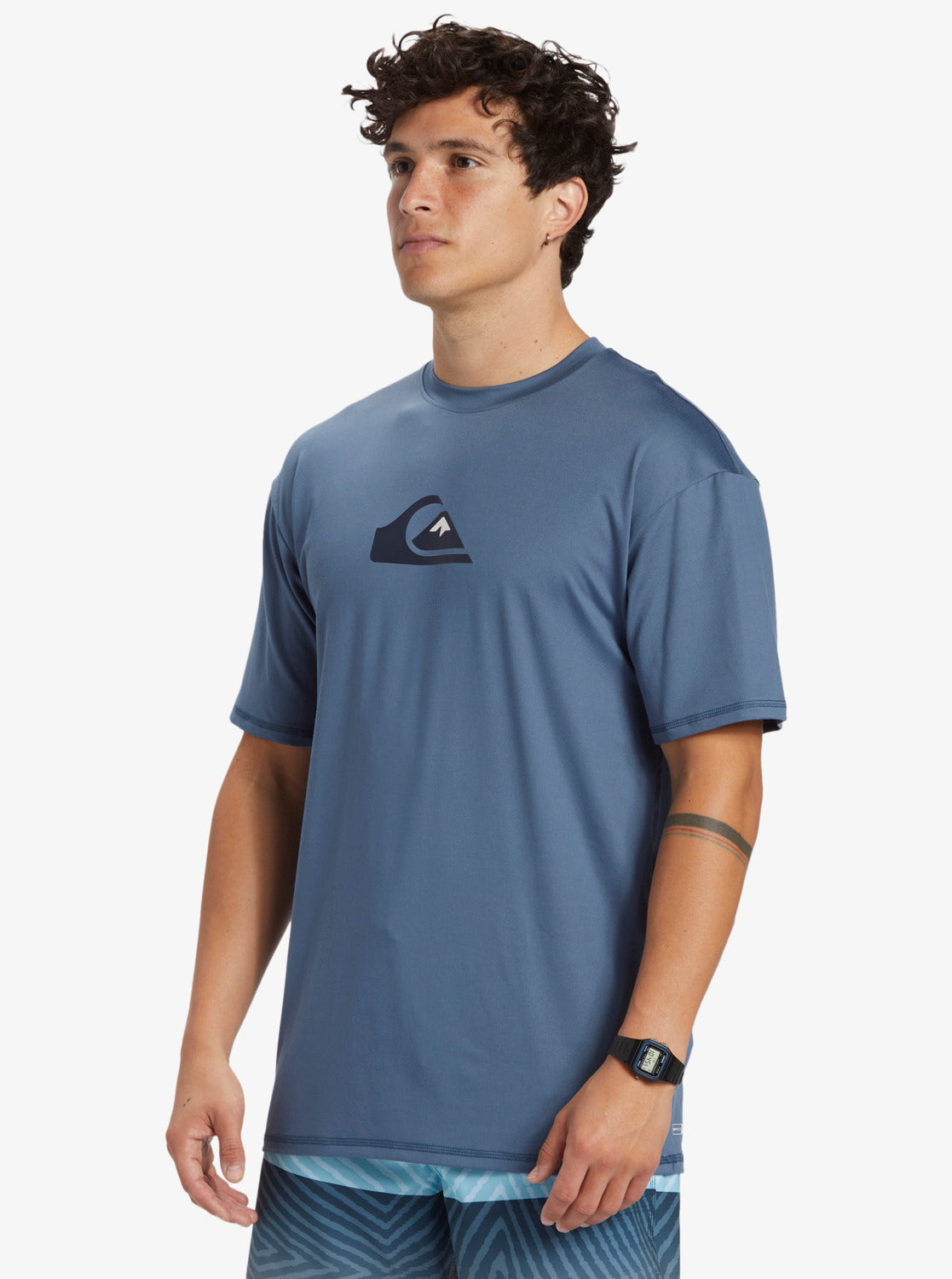 Quiksilver Solid Streak SS Rashguard BYG0 S