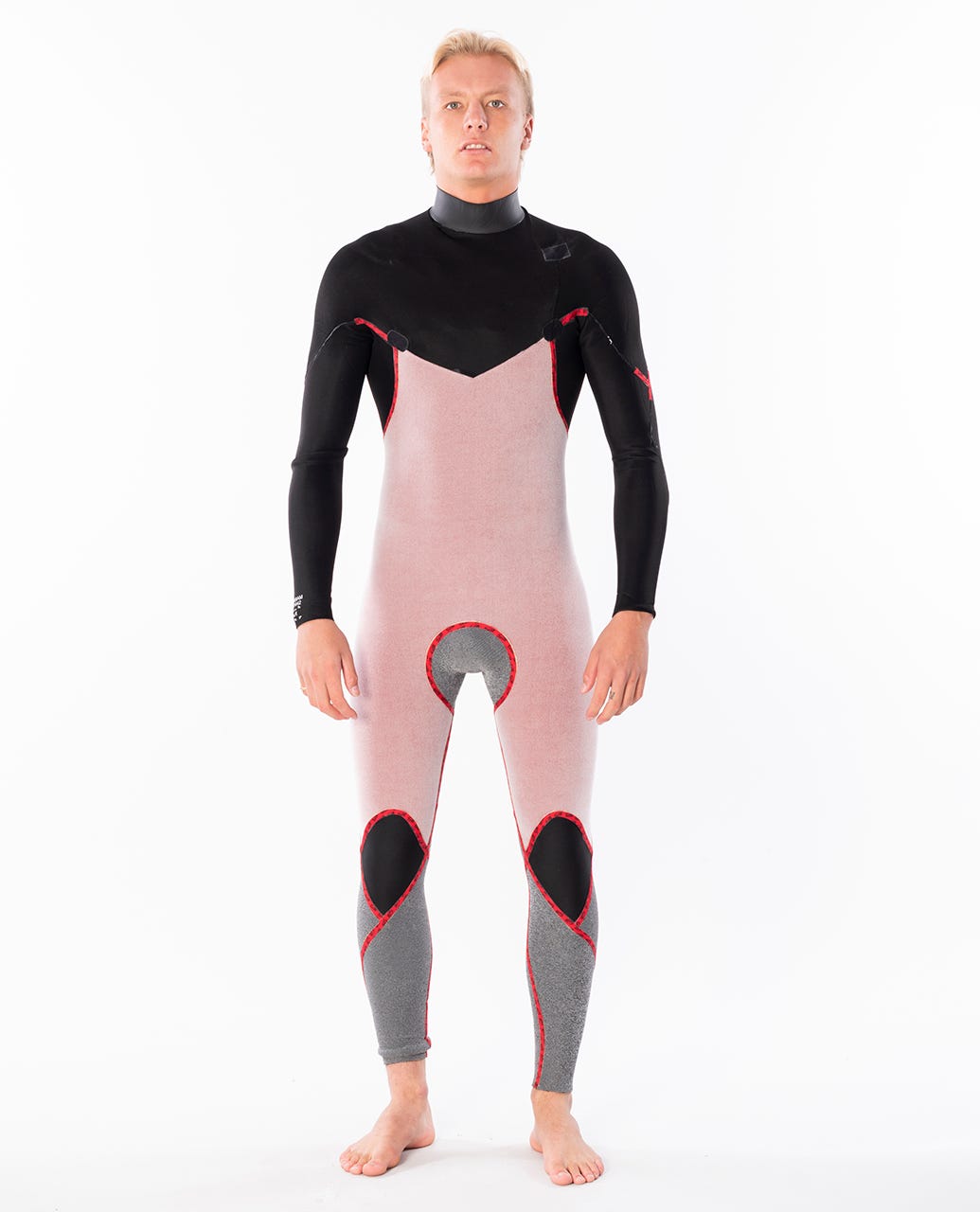 Rip Curl Dawn Patrol 3/2mm Chest Zip Fullsuit 0090-Black L-Short