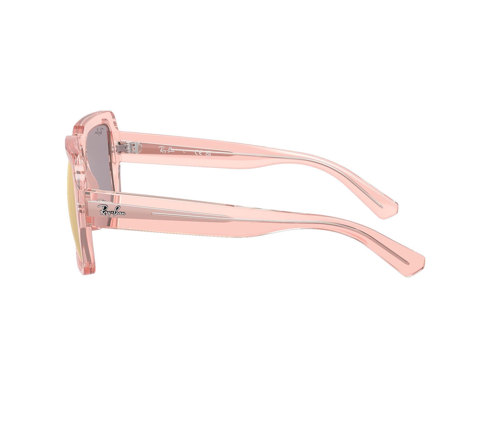 Ray-Ban Magellan Sunglasses TransPink Lt VioletMirror