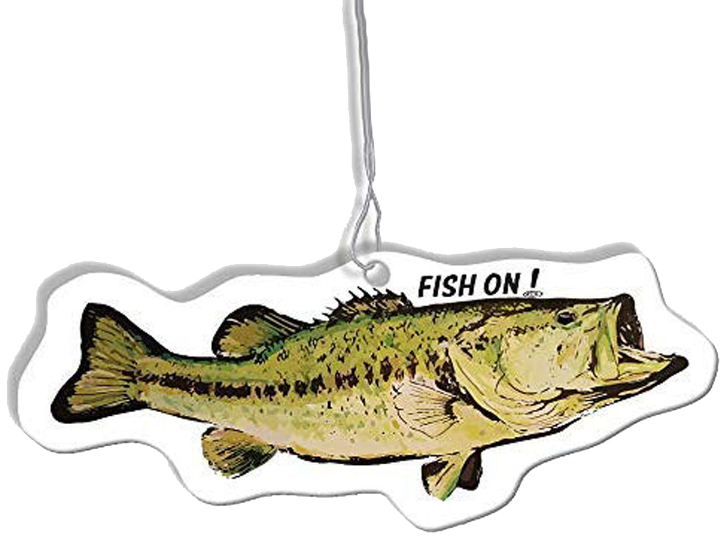 Fish On Air Fresheners Large Mouth Bass