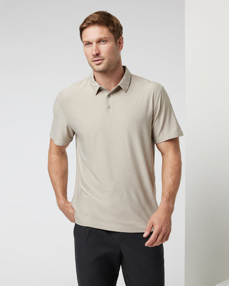 Vuori Strato Tech Polo TSH-Toast Heather S