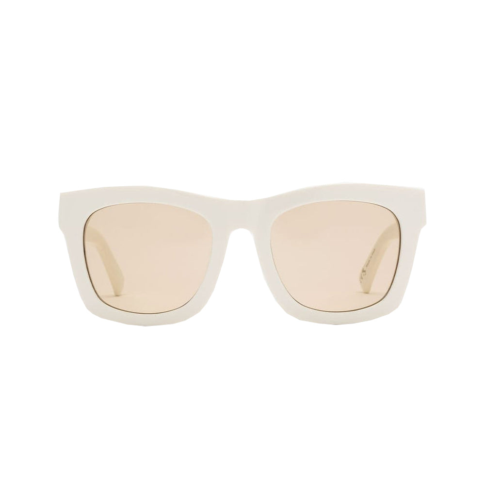 Electric Crasher 53 Sunglasses Ivory Amber