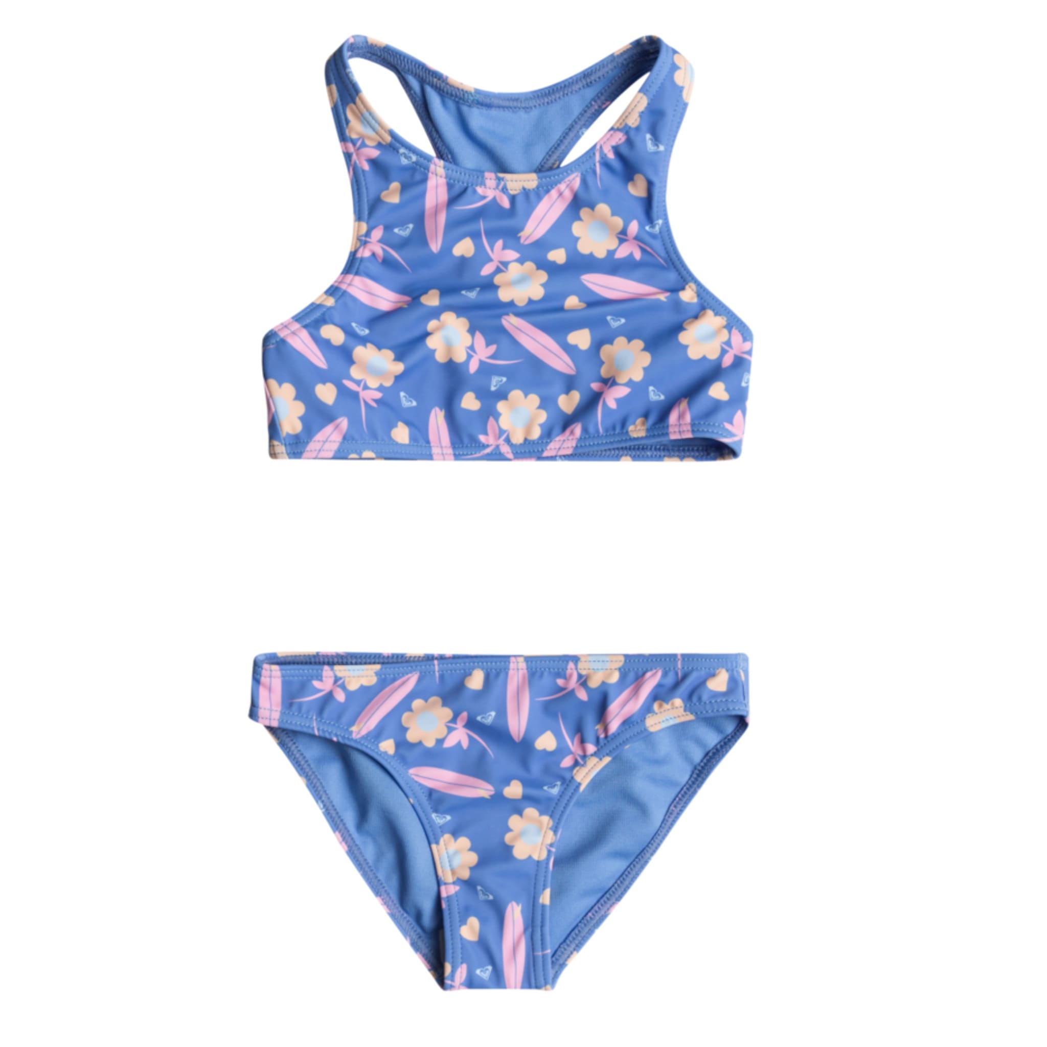 Roxy Lorem Cropped Bikini Set