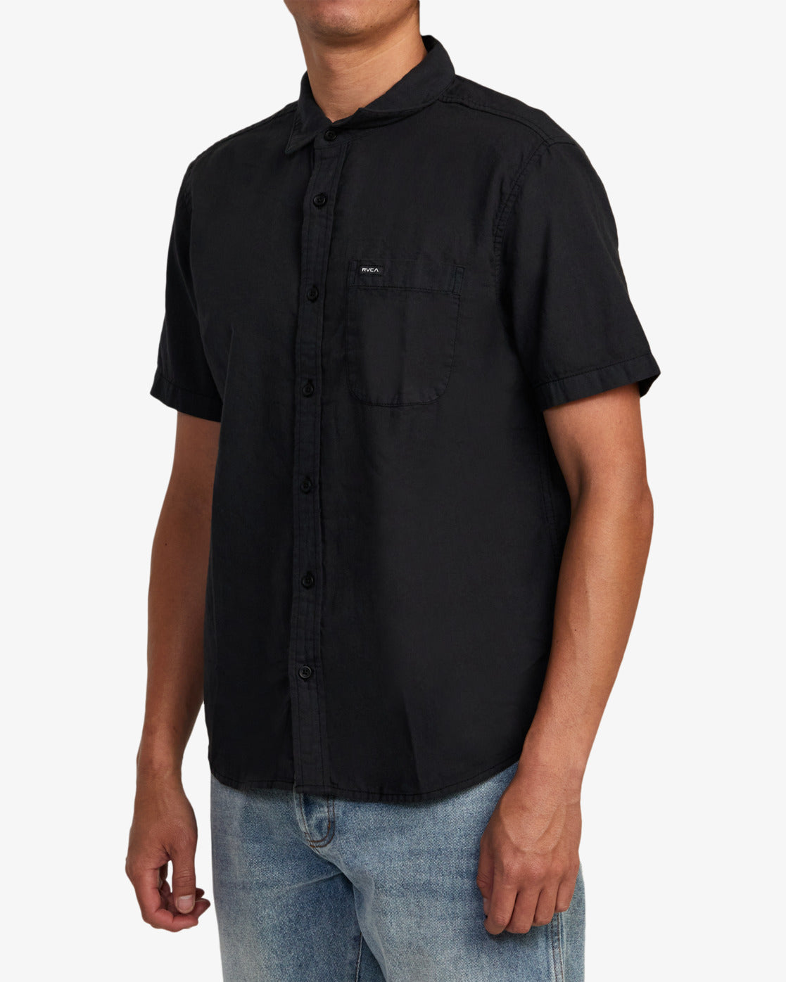 RVCA PTC WOVEN II SS BLK M
