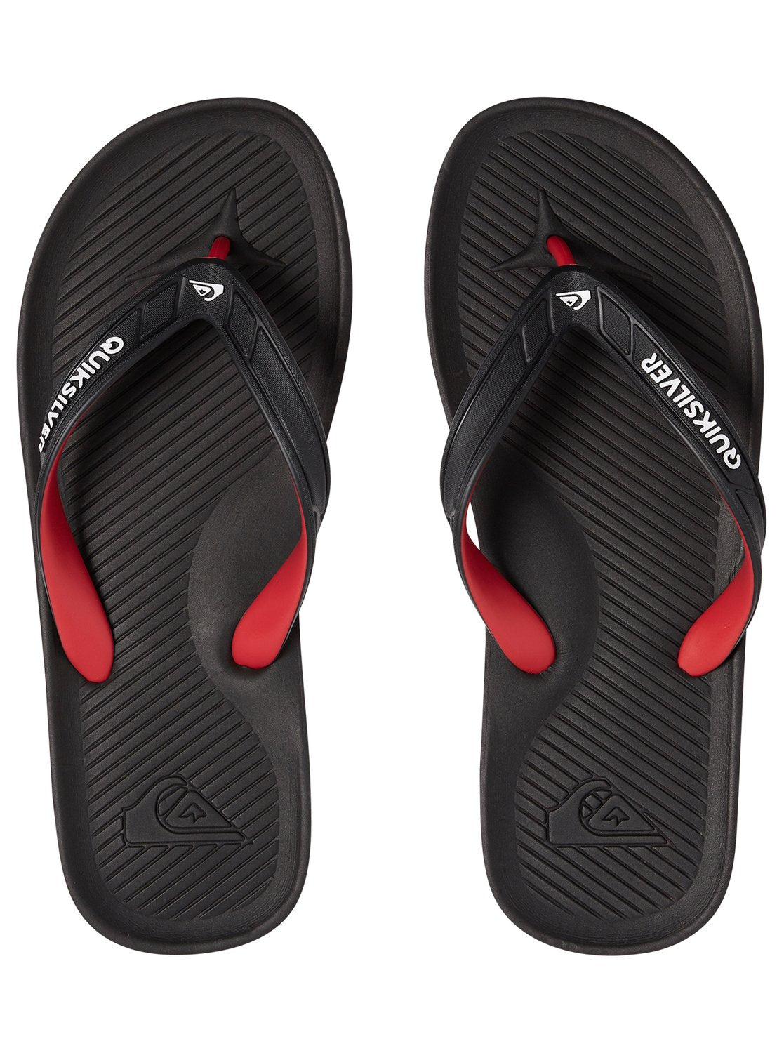 Quiksilver Haleiwa 2 Mens Sandal XKRG-Black-Red-Green 6