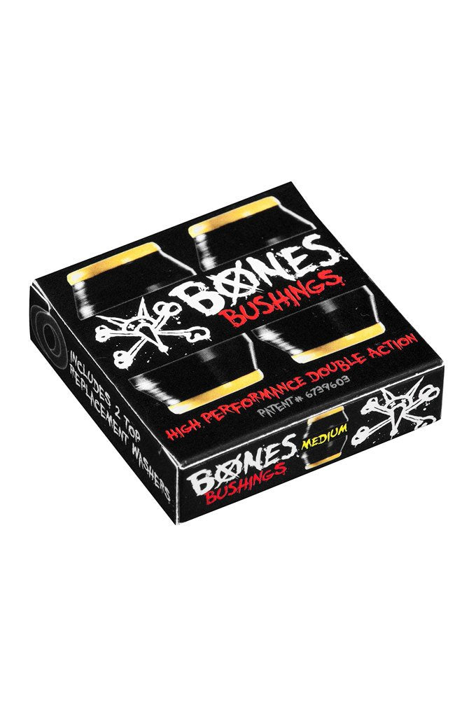 Bones Hardcore Medium Bushings Yellow/Black