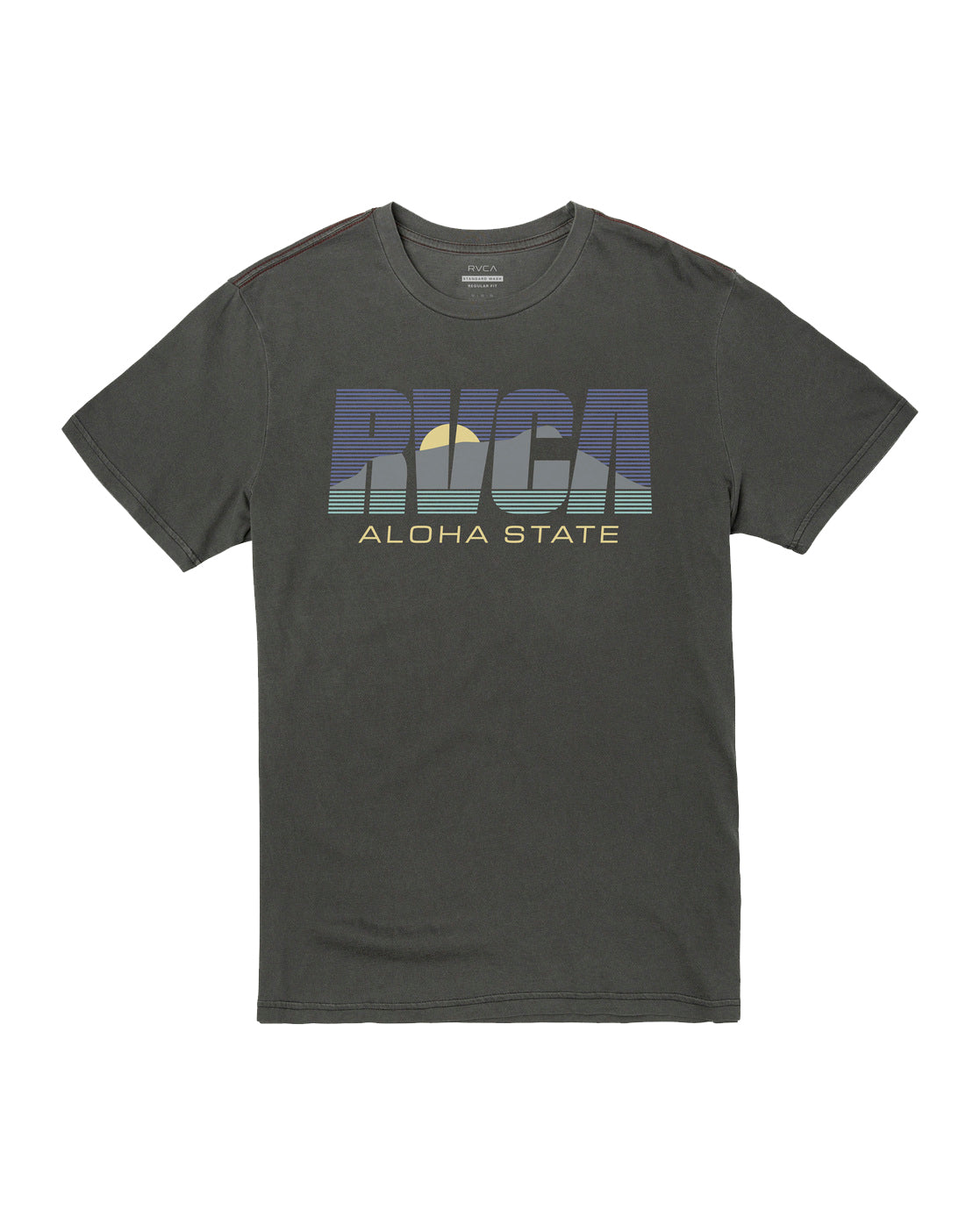 RVCA ALOHASTATE M TEES PTK-Pirate Black M