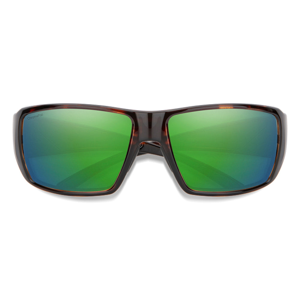 Smith Guides Choice Polarized Sunglasses Tortoise GreenMirror Glass