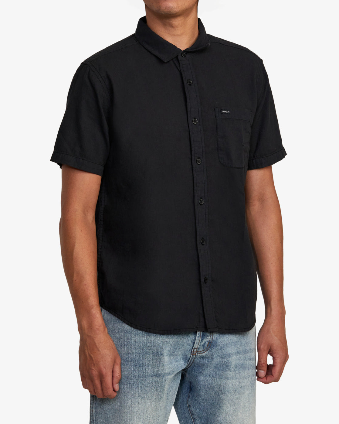 RVCA PTC WOVEN II SS BLK M