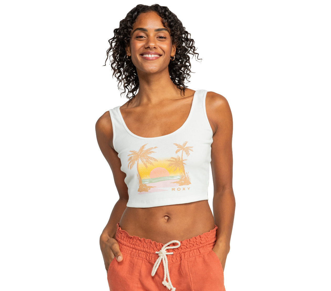 Roxy Sunset Beach Dive In Tank WBK0 M
