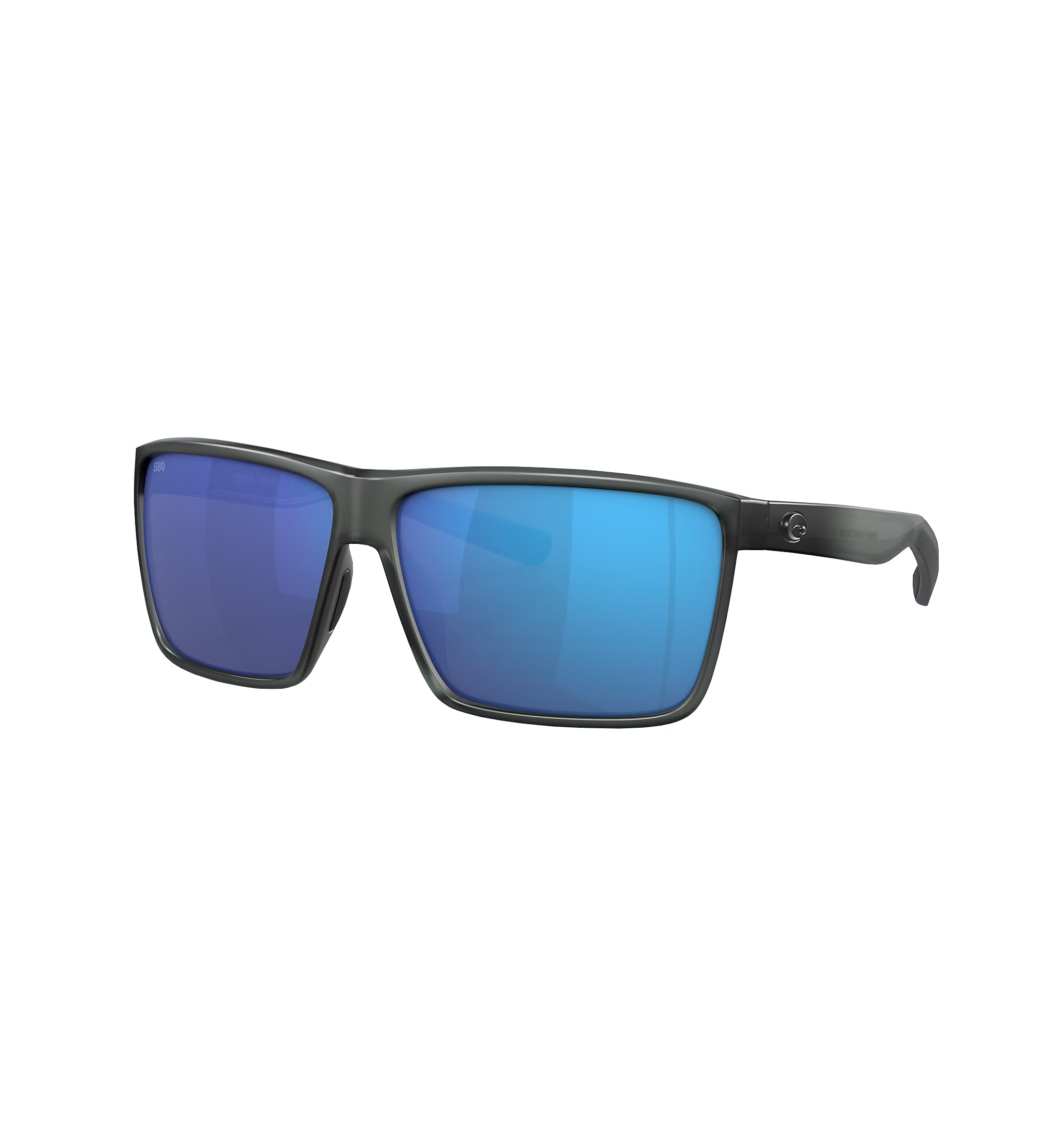 Costa Del Mar Rincondo Polarized Sunglasses MatteSmokeCrystal BlueMirror 580P