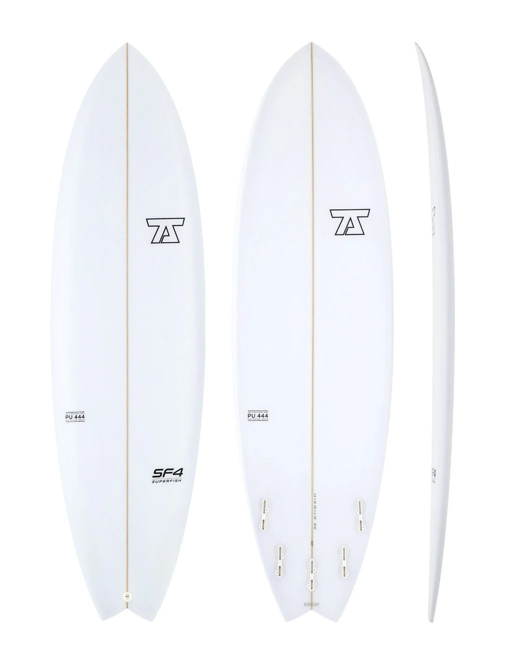 Global Surf Industries 7S Superfish 4 Surfboard CLR 6ft6in