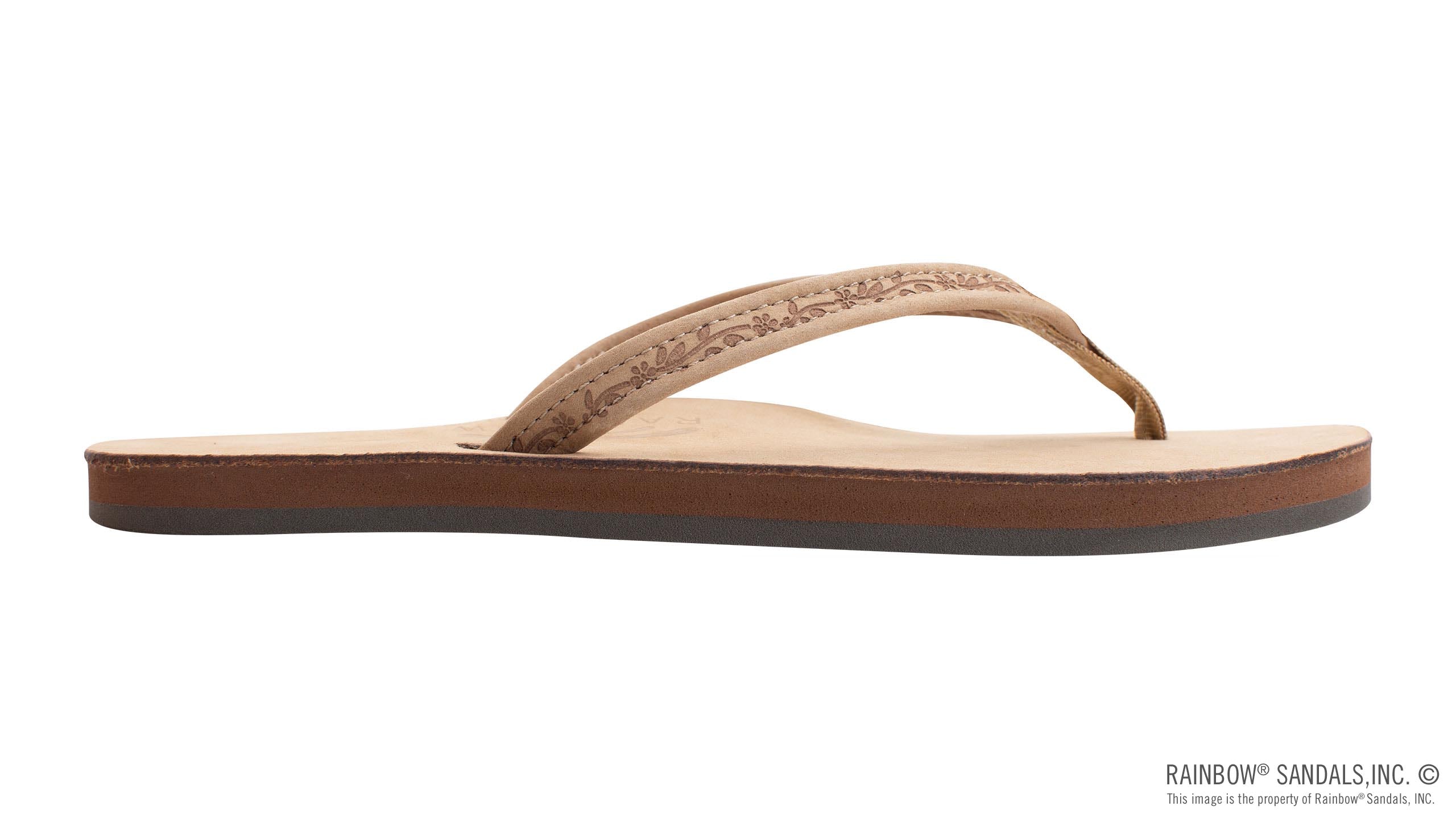 Rainbow Las Flores Womens Sandal Sierra Brown 11