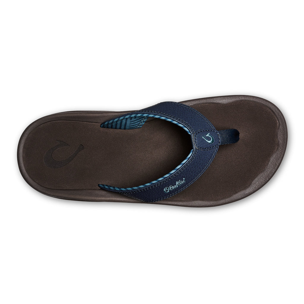 Olukai Ohana Mens Sandal TF5H-Blue Depth-Espresso 8