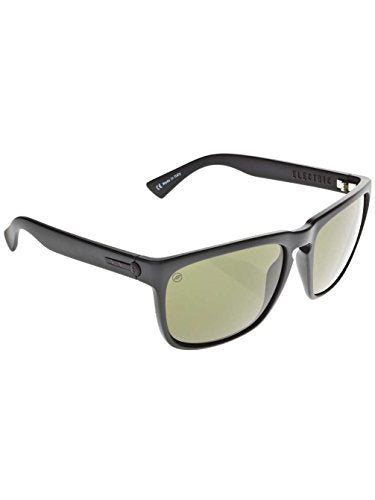Electric Knoxville XL Sunglasses Matte Black Ohm Grey Square