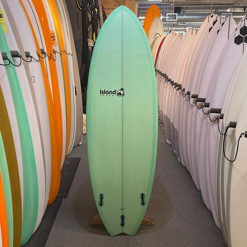 Island Boards Fish Coke Bottle Green 5ft10in
