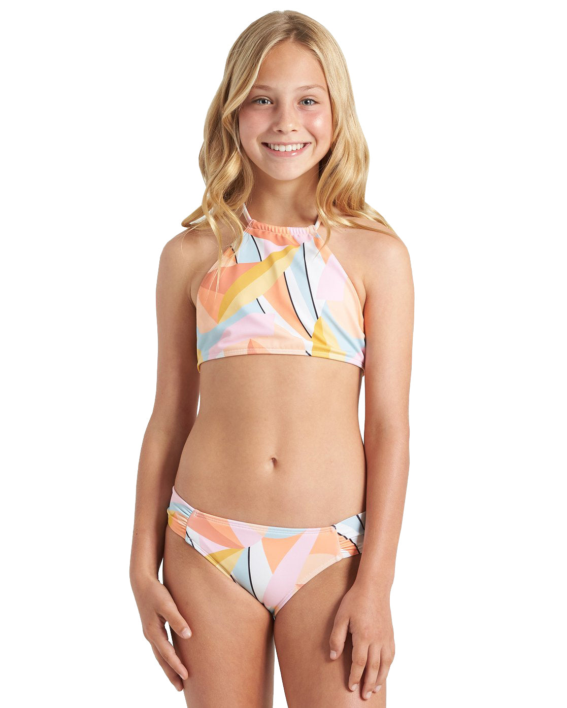 Billabong Girls Warm Days High Neck Swim Set