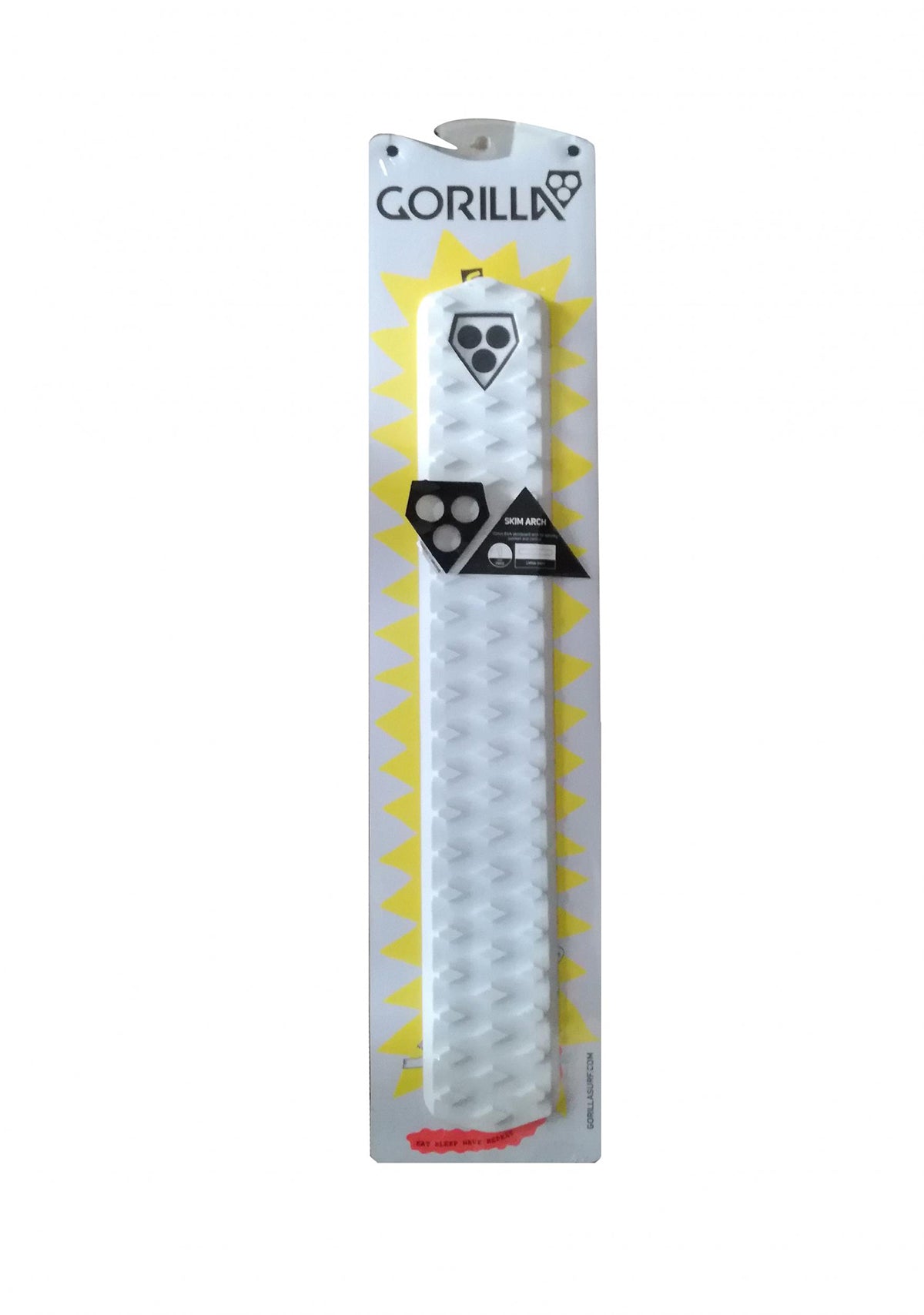 Gorilla Skimboard Arch Pad White