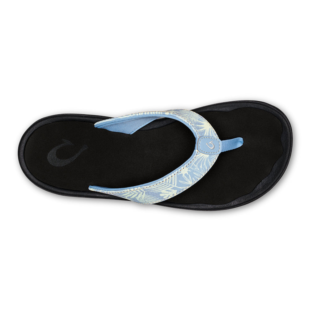 Olukai Ohana Womens Sandal 7X40-Pale Blue-Black 6