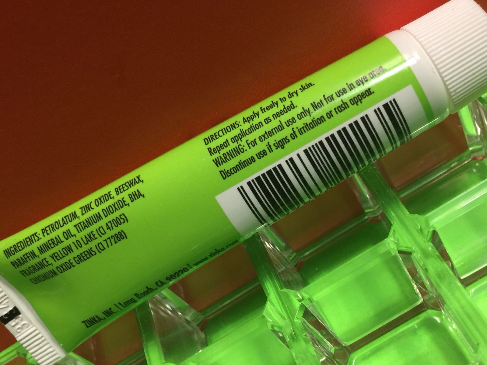 Zinka Nosecoat Neon Green 0.60