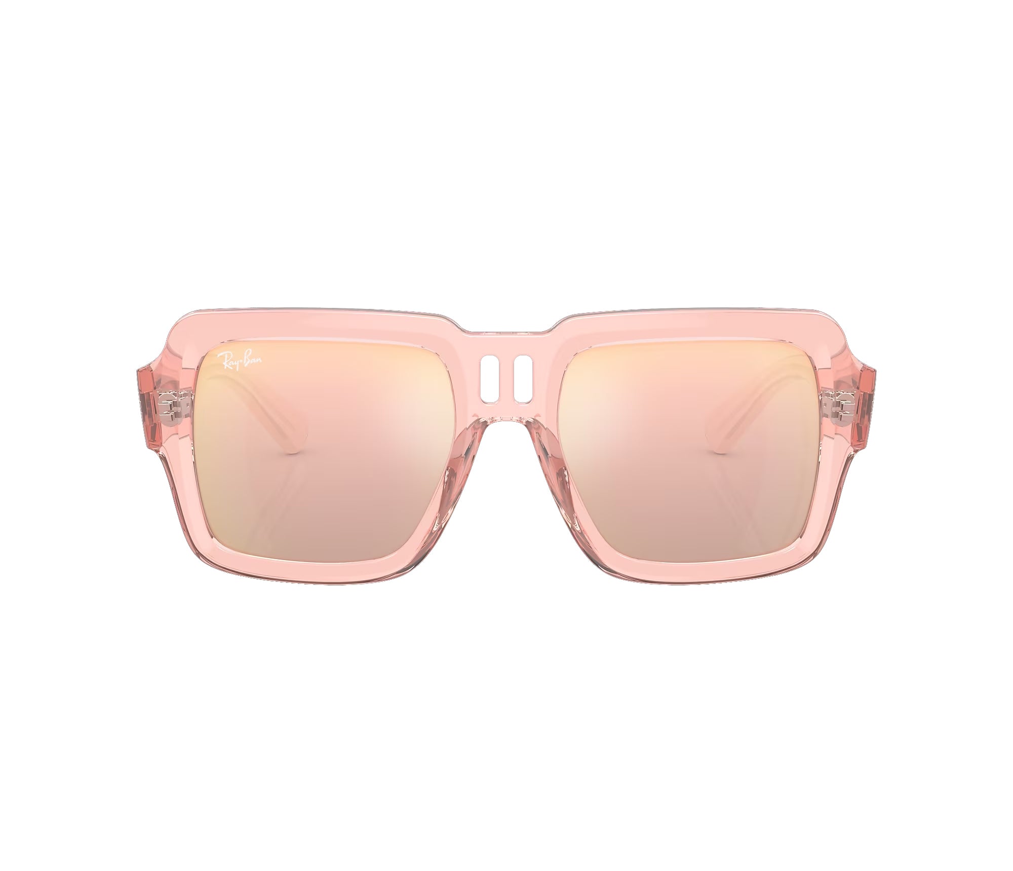 Ray-Ban Magellan Sunglasses TransPink Lt VioletMirror