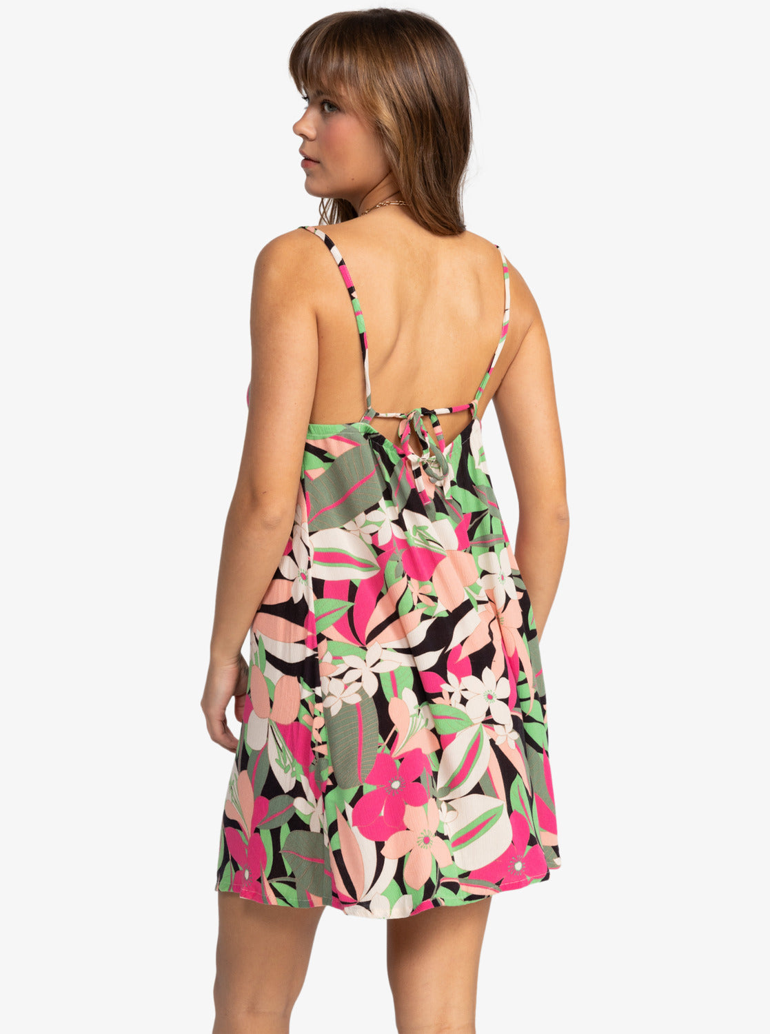 Roxy Spring Adventure Mini Dress KVJ4 M