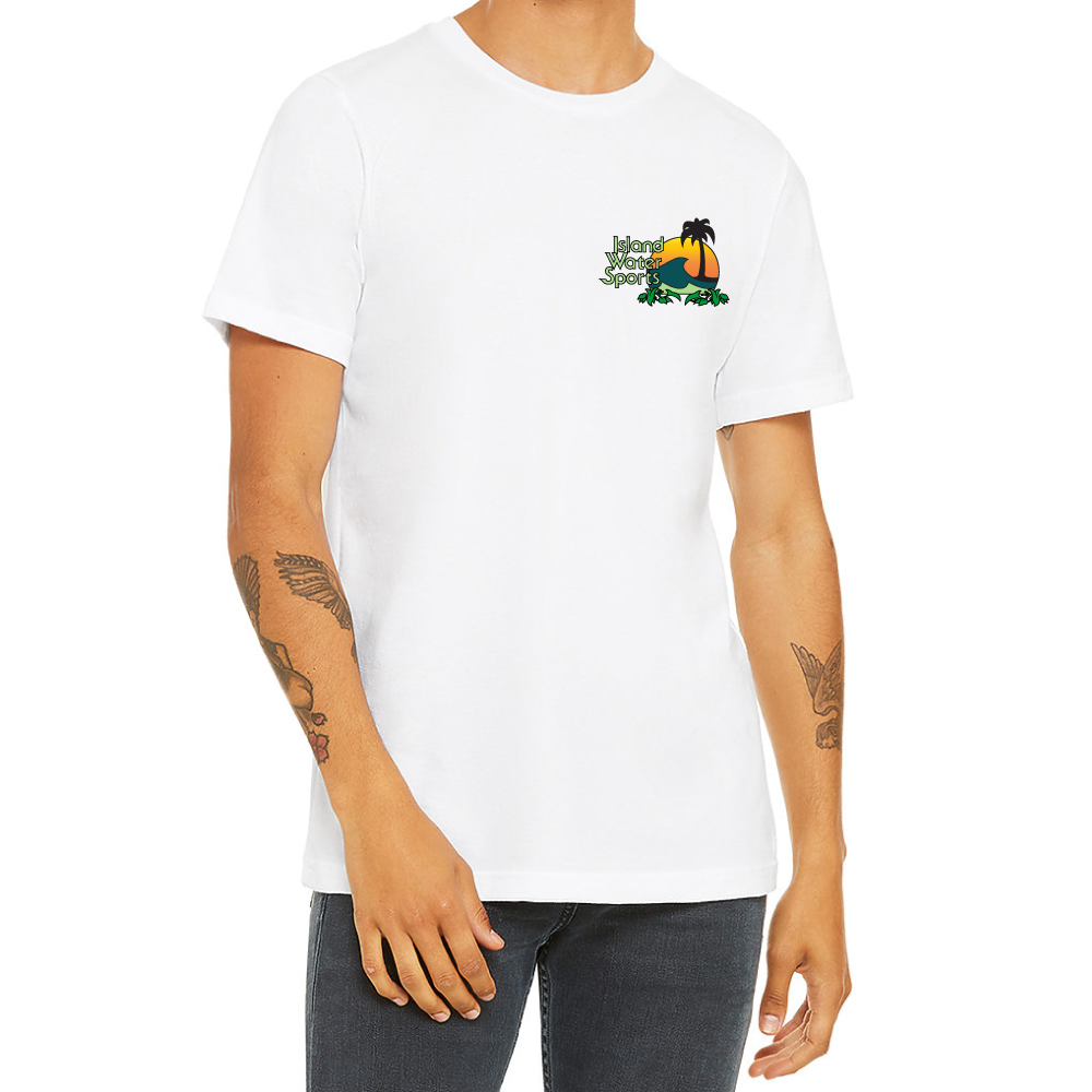 Island Water Sports Old School Logo S/S Tee White XXXL