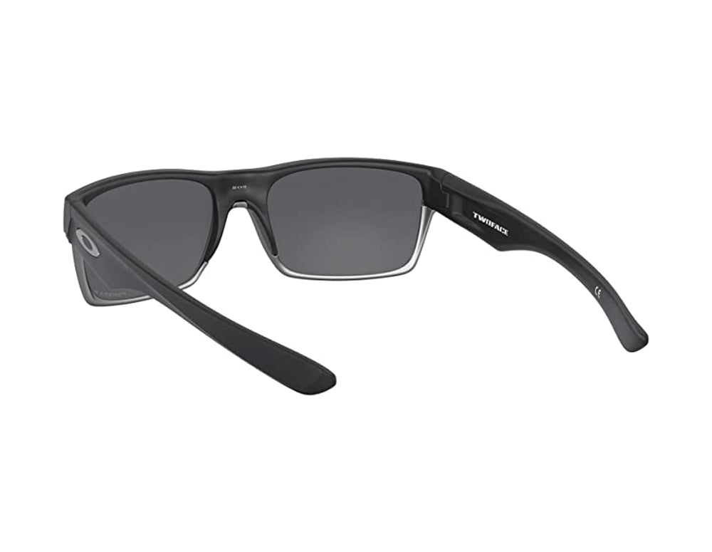 Oakley TwoFace Polarized Sunglasses Grey/Black Prizm Black Square