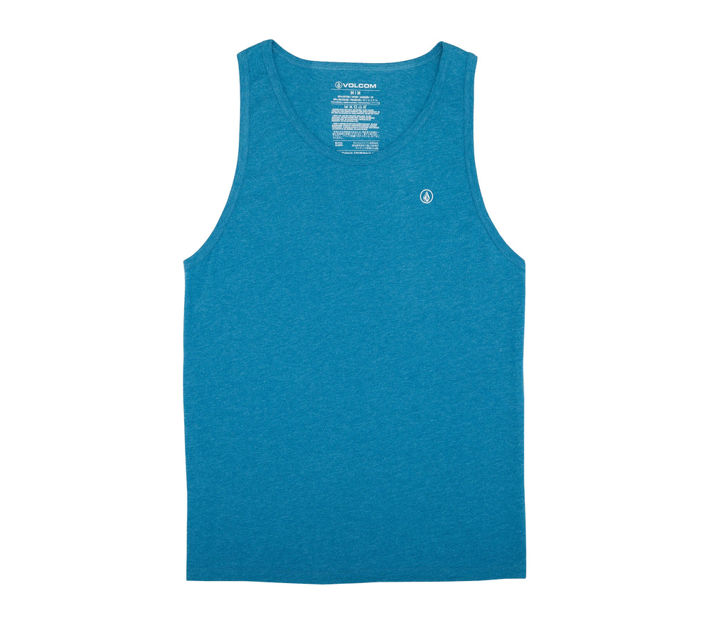 Volcom Solid Heather Tank STB-STORMY BLUE S