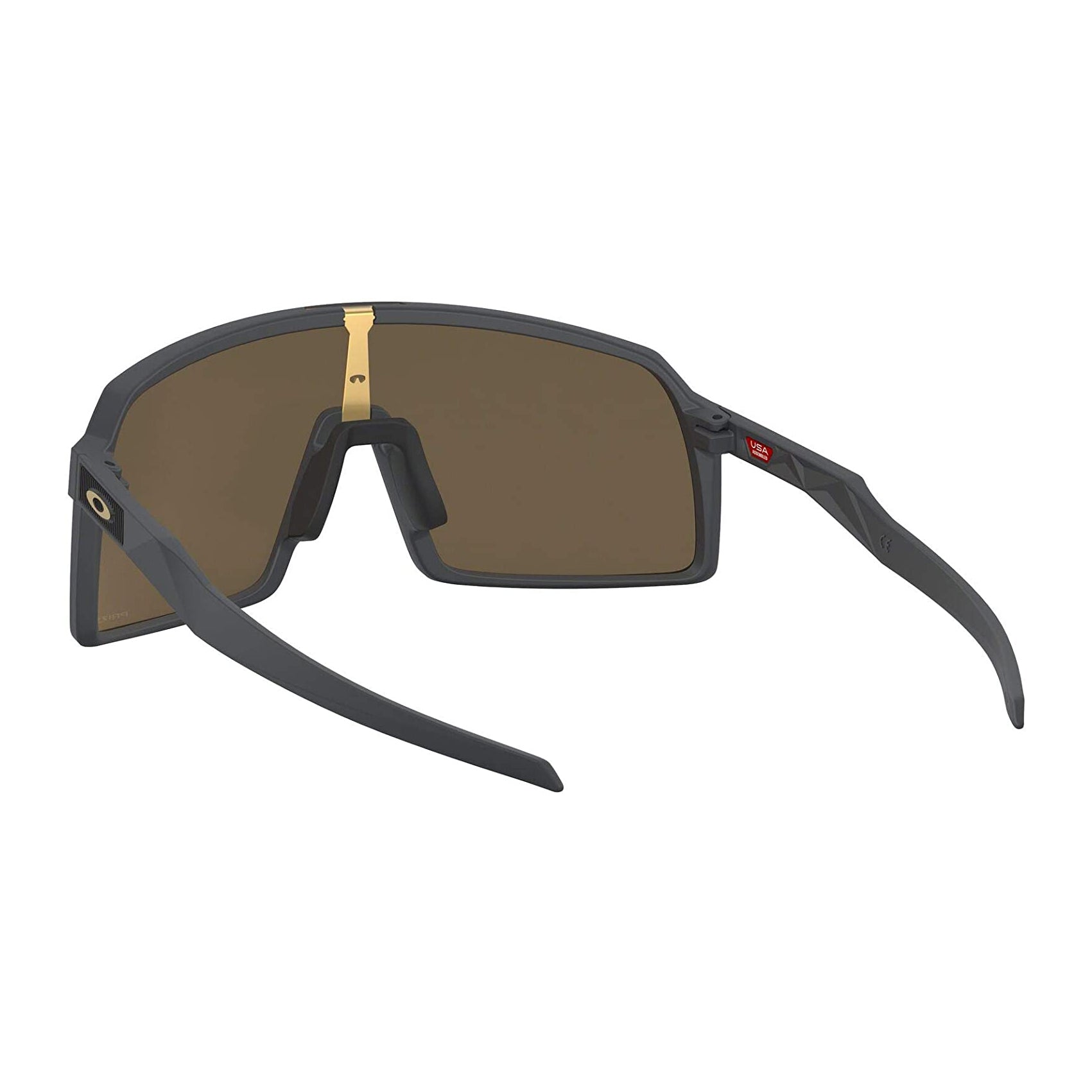 Oakley Sutro Sunglasses MatteCarbon Prizm24K Oversized