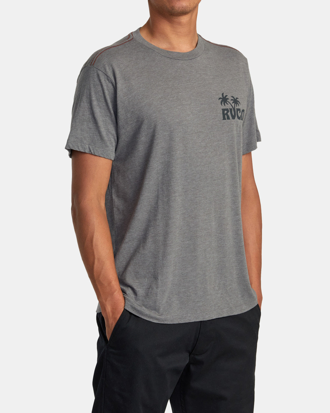 RVCA SUNDWOWNER M TEES SMK S