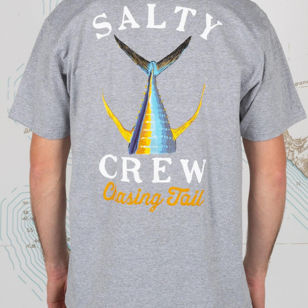 Salty Crew Tailed SS Tee  Athletic Heather L