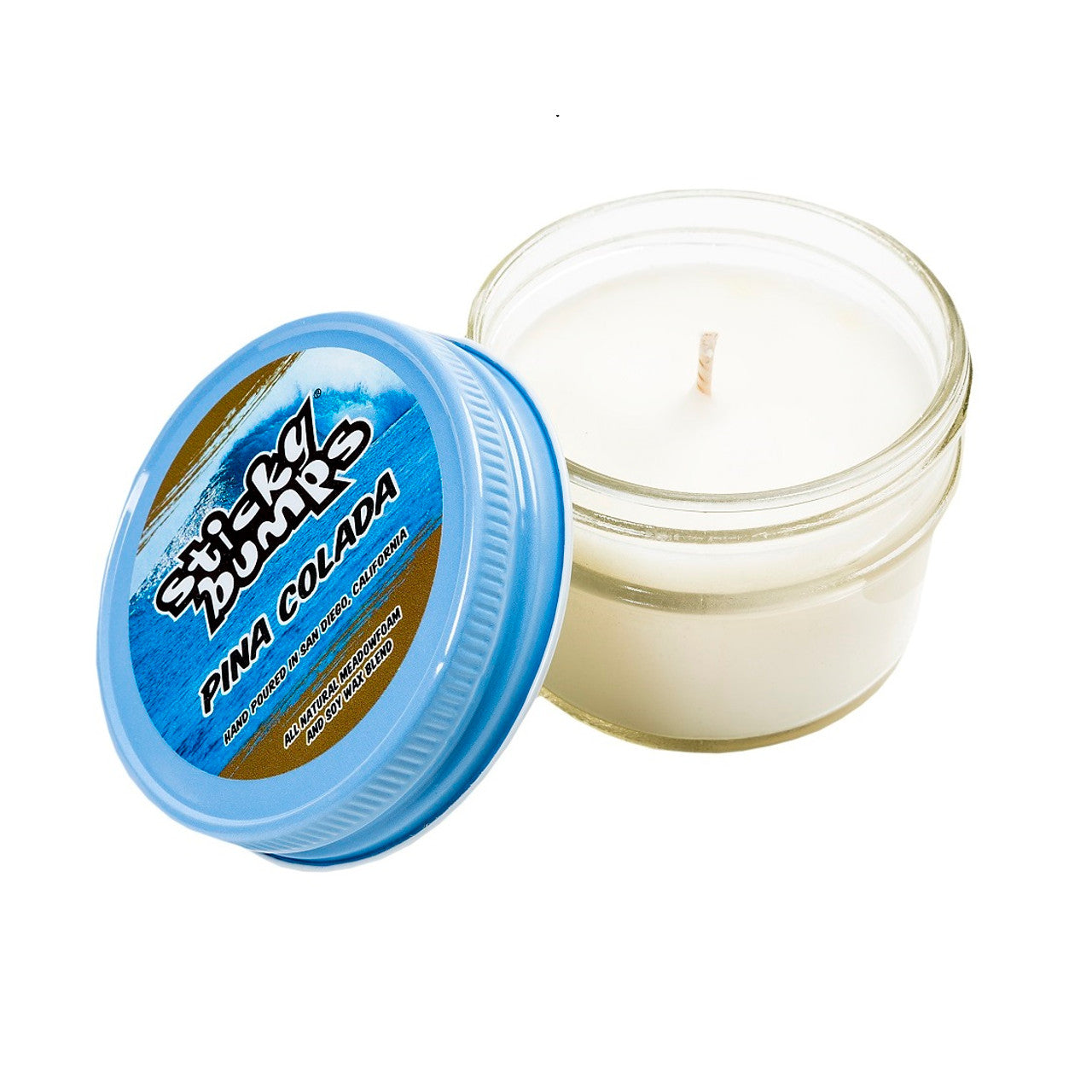 Sticky Bumps Glass Candle PinaColada 3oz