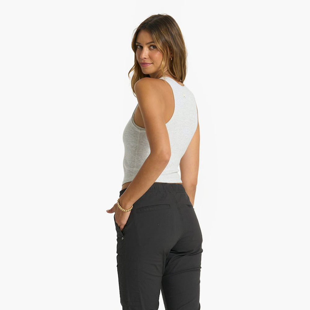 Vuori Pose Plyo Tank WHG-White Heather Grey S