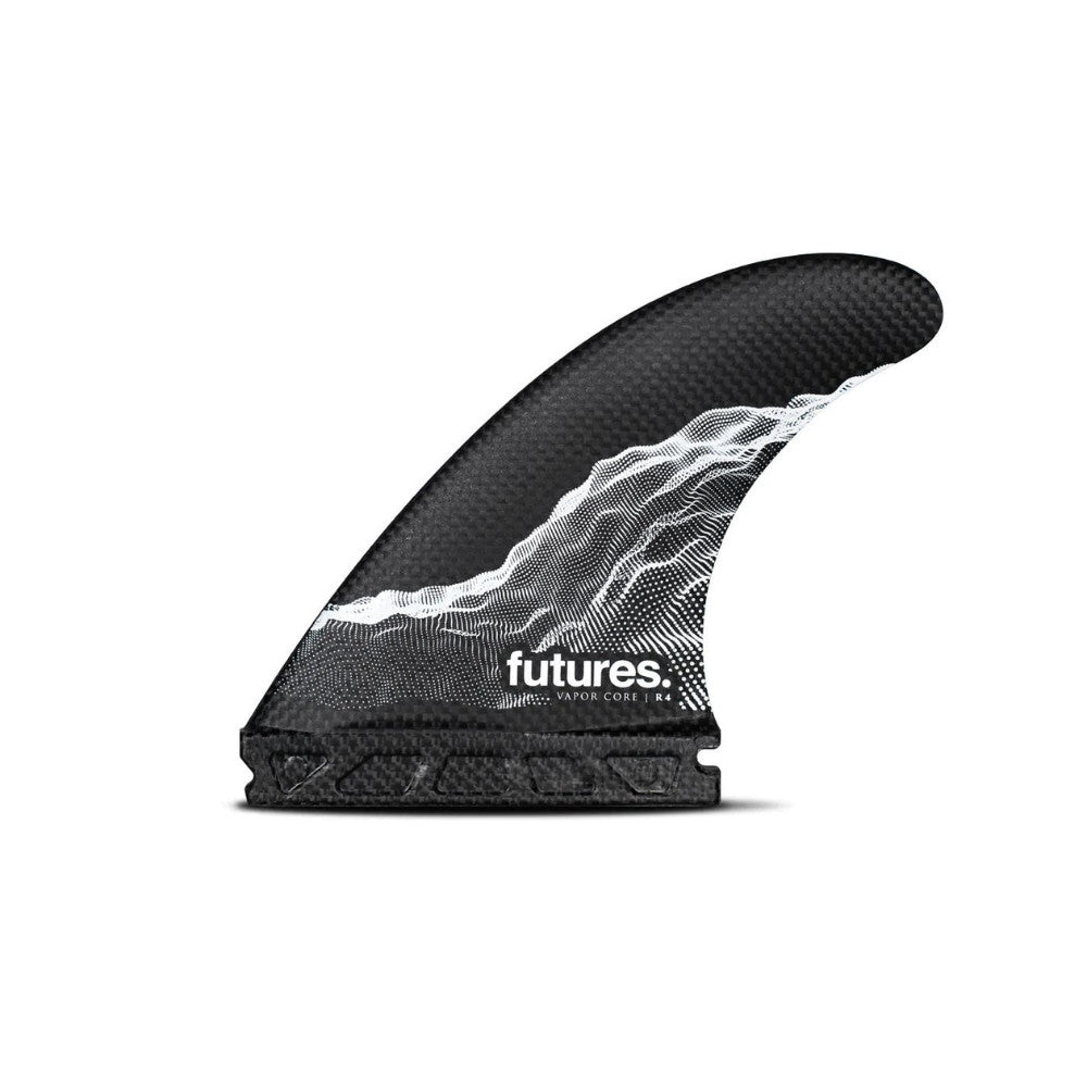 Future Fins R4 Vapor Core Thruster Fins Carbon-White S