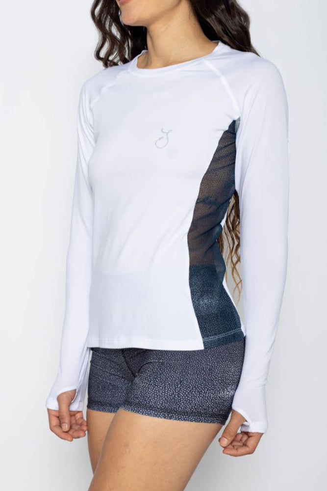 Reel Skipper Vented Performance Top White M